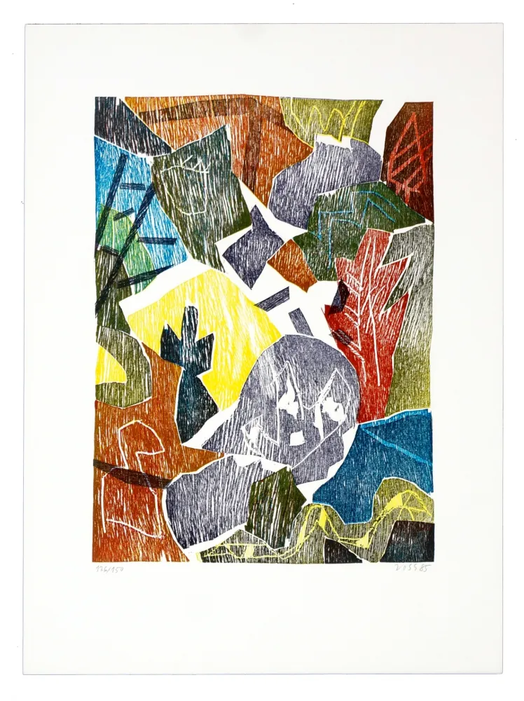 Woodcut Voss - Chemin de bois 