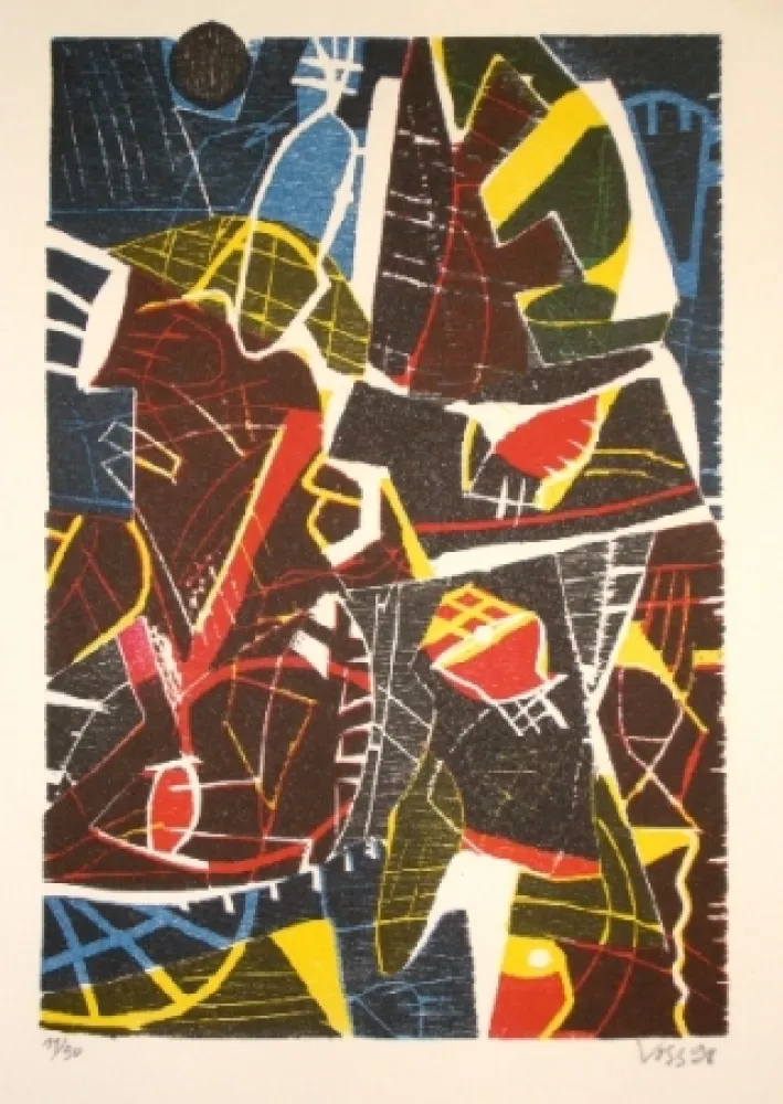 Woodcut Voss - Maison sans maître