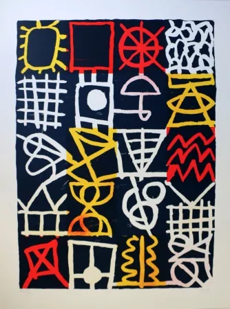 Screenprint Voss - No title