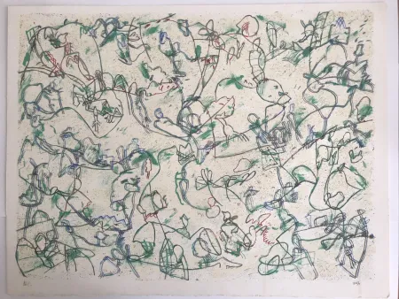 Lithograph Voss - Sans titre