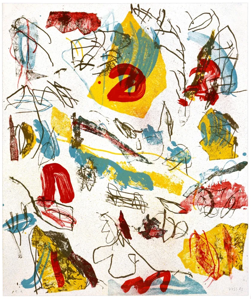 Lithograph Voss - Sans titre