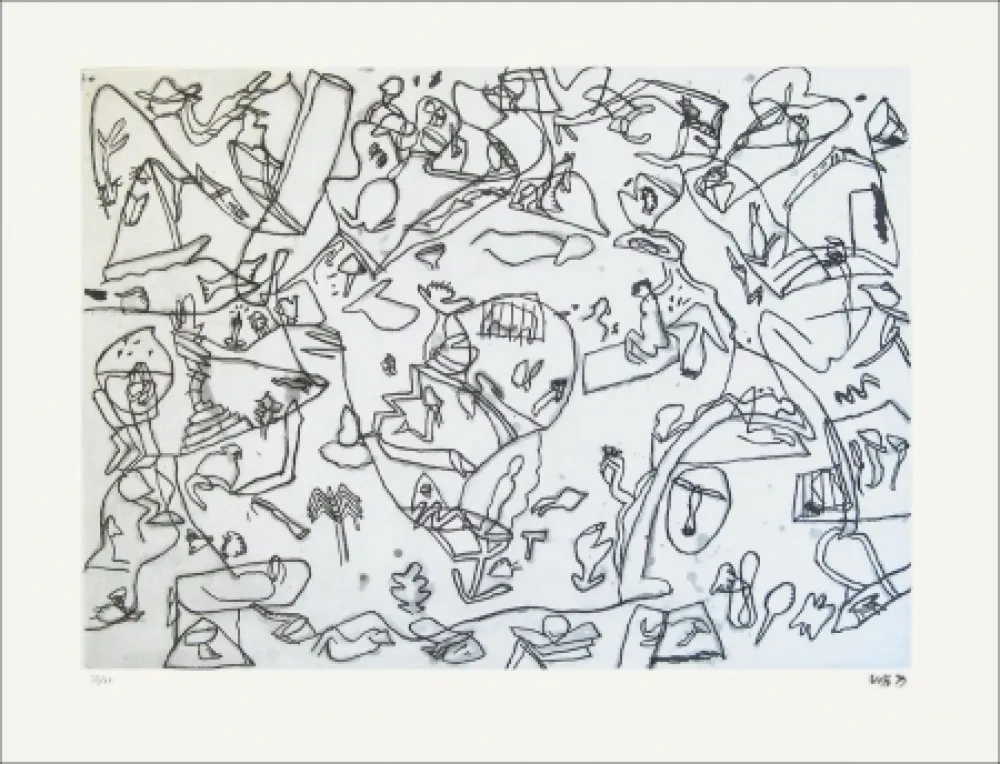 Engraving Voss - Sans titre n°62