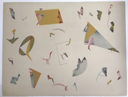 Lithograph Voss - Was auch noch war