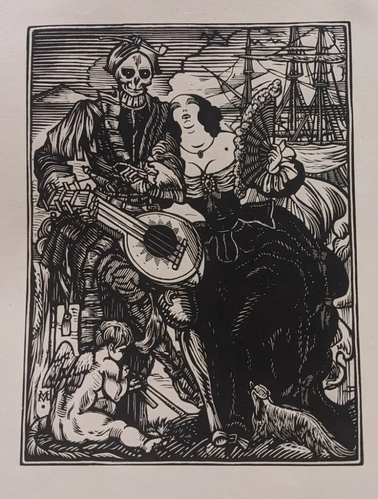 Woodcut Vox - O Mort, vieux capitaine, il est temps, levons l'ancre