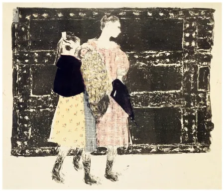 Lithograph Vuillard - Paysage et intérieur 12