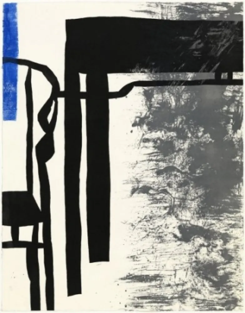 Etching And Aquatint Wang - Half Table Half Chair