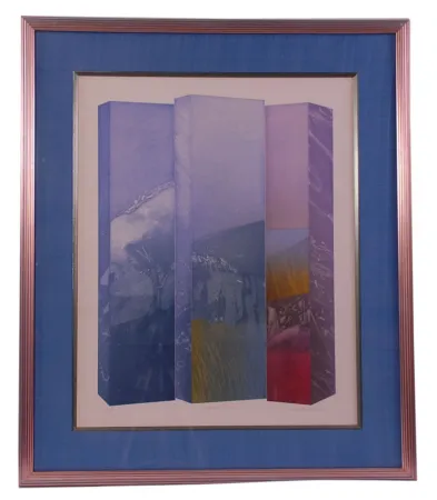 Engraving Ware - Shaped Triptych I