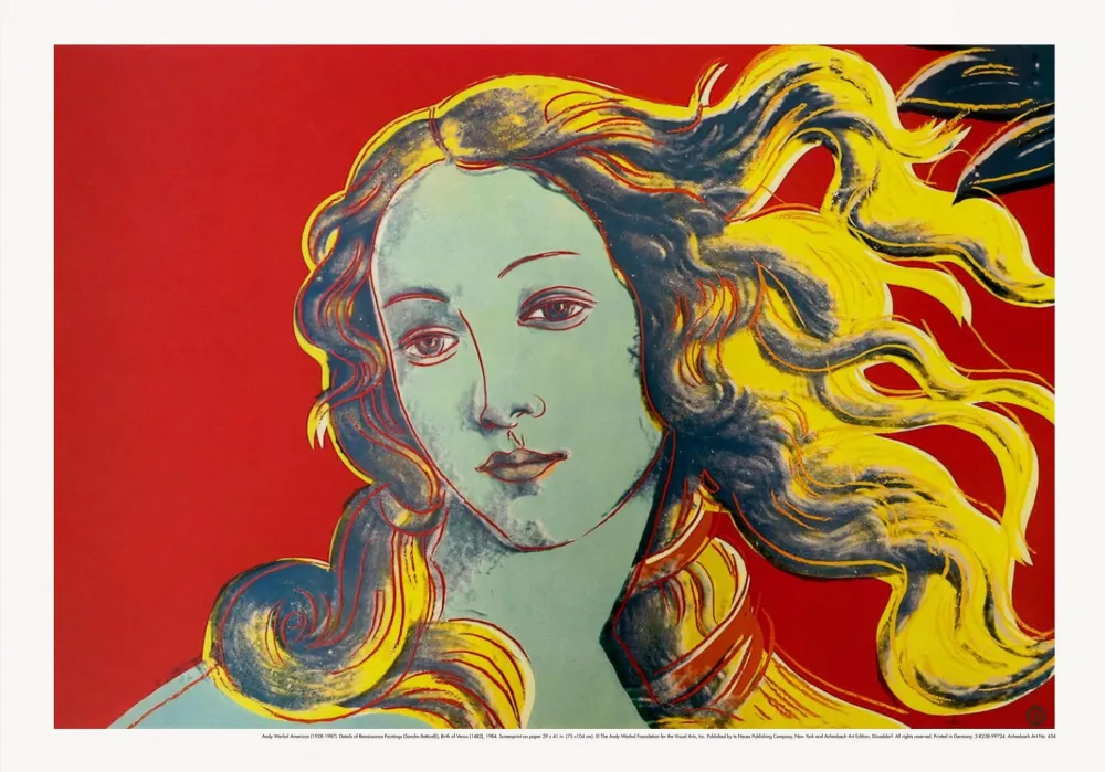 Screenprint Warhol (After) - Details of Renaissance Paintings