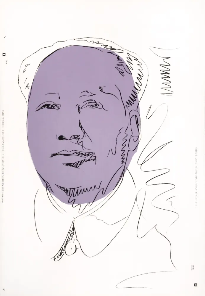 Screenprint Warhol (After) - Mao