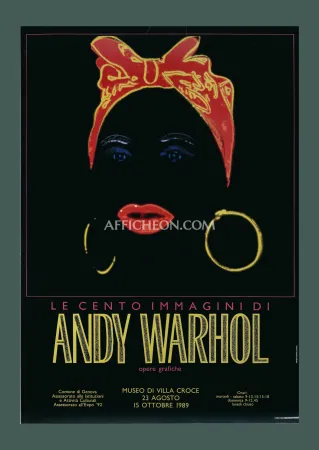 Lithograph Warhol - Andy Warhol: 'Mammy' 1989 Offset-lithograph