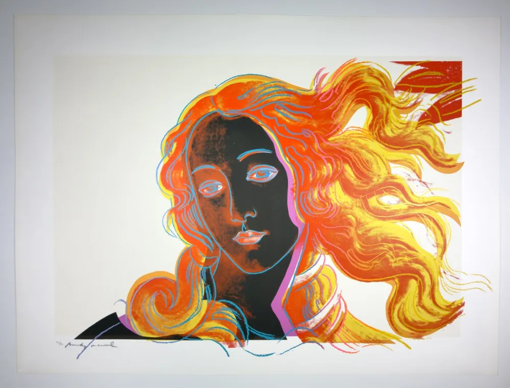 Screenprint Warhol - Birth of Venus 318