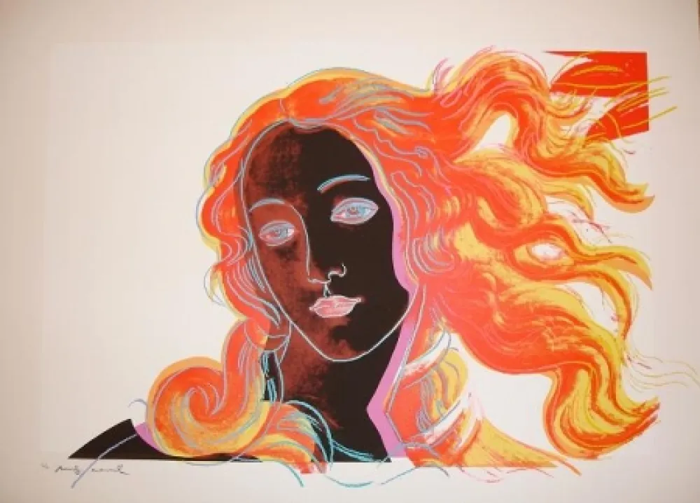 Screenprint Warhol - Birth of Venus