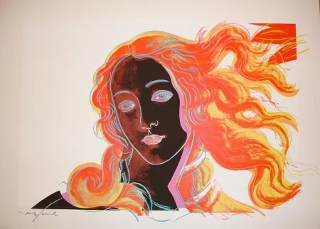 Screenprint Warhol - Birth of Venus