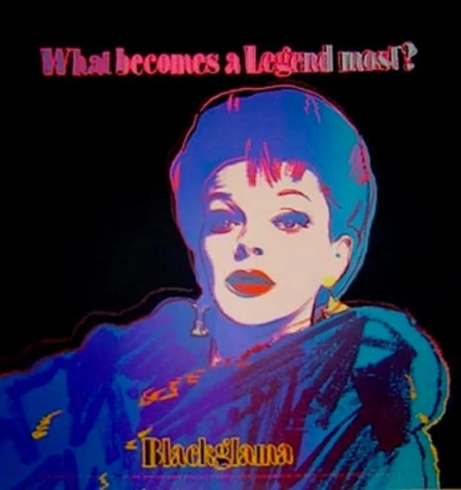 Screenprint Warhol - Blackglama (From ADS Portfolio)