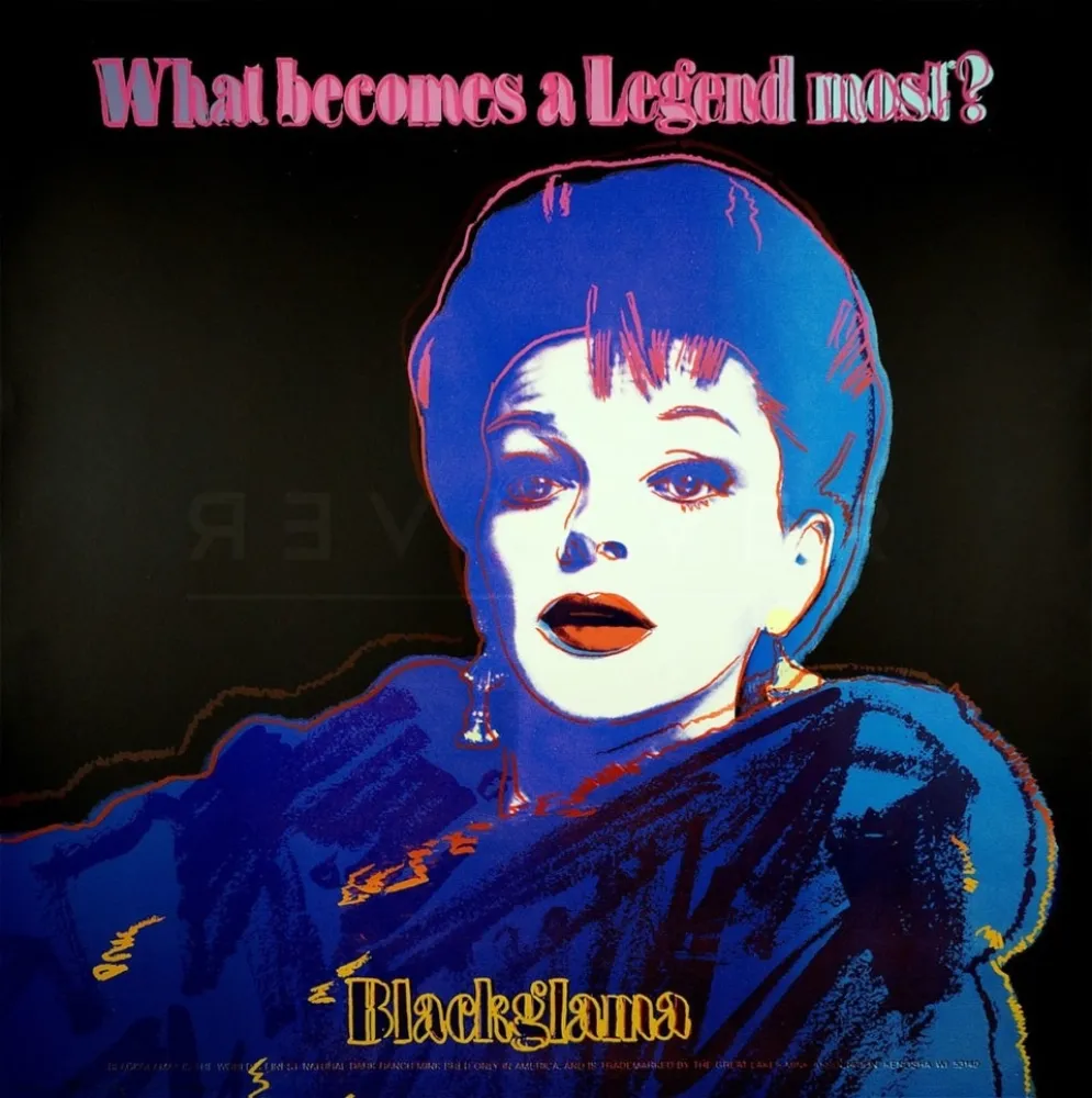 Screenprint Warhol - Blackglama (FS II.351) 