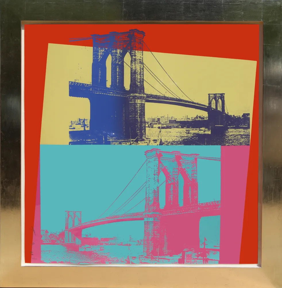 Screenprint Warhol - Brooklyn Bridge (FS II.290)