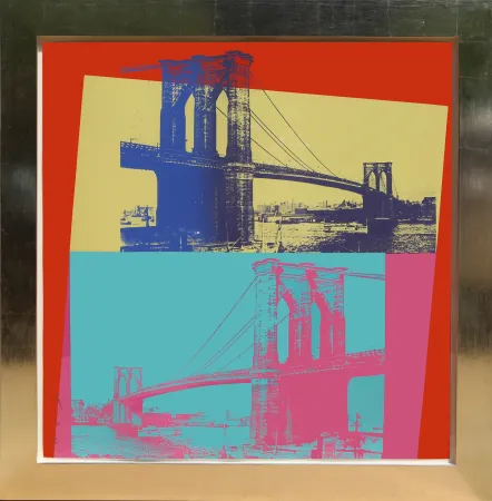 Screenprint Warhol - Brooklyn Bridge (FS II.290)