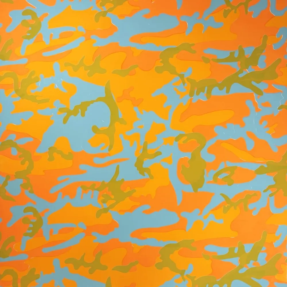 Screenprint Warhol - Camouflage, II.413