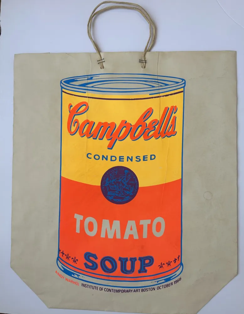 Screenprint Warhol - Campbell Soup Can (Tomato)