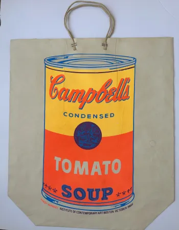 Screenprint Warhol - Campbell Soup Can (Tomato)