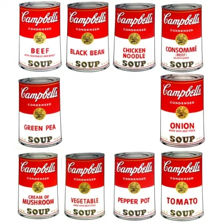 Screenprint Warhol - Campbell's portfolio