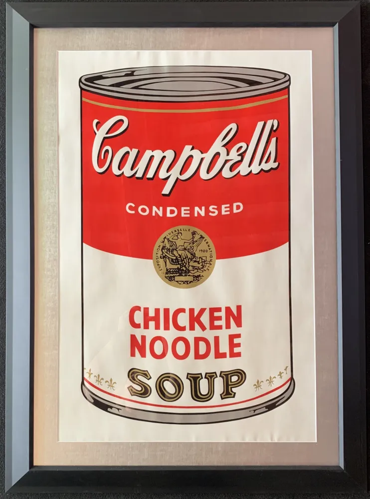 Screenprint Warhol - Campbell’s soup