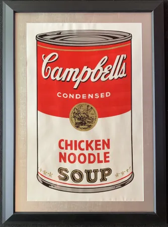Screenprint Warhol - Campbell’s soup
