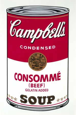 Screenprint Warhol - Campbell's Soup: Consommé (FS II.52)