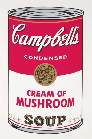 Screenprint Warhol - Campbell’s Soup I: Cream of Mushrooms