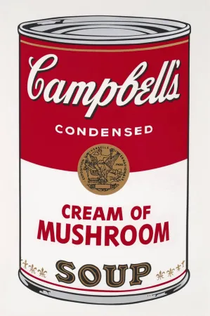 Screenprint Warhol - Campbell’s Soup I: Cream of Mushrooms