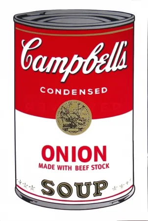 Screenprint Warhol - Campbell's Soup I: Onion (FS II.47)