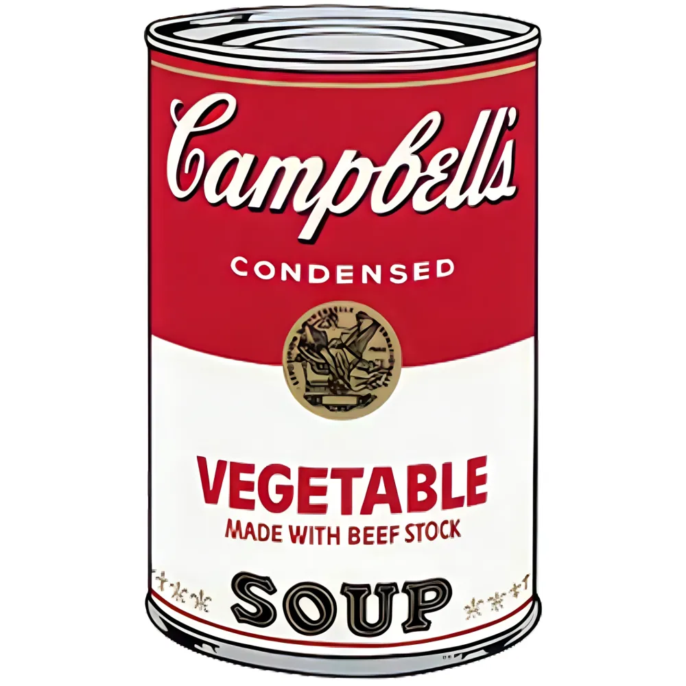 Screenprint Warhol - Campbell's Soup I: Vegetable (FS II.48)