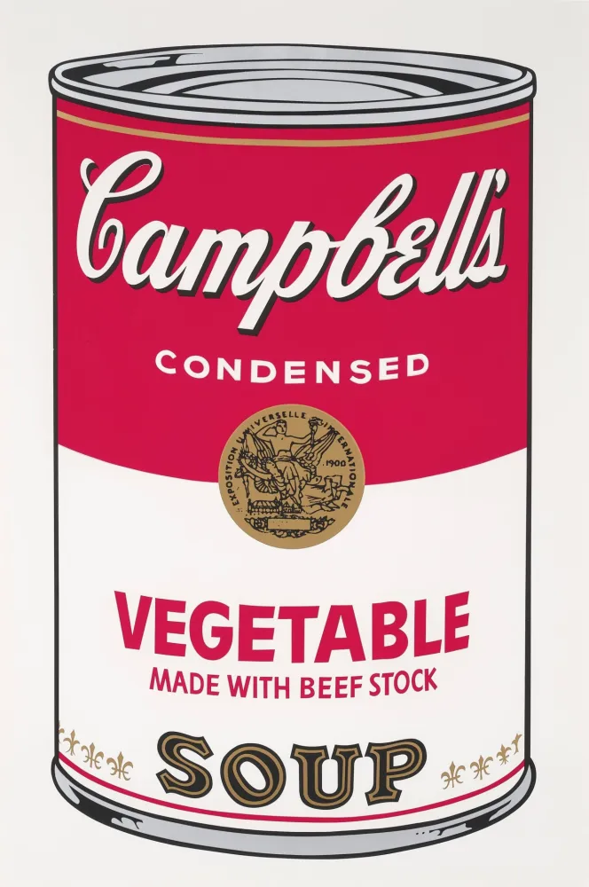Screenprint Warhol - Campbell's Soup I: Vegetable (FS II.48)