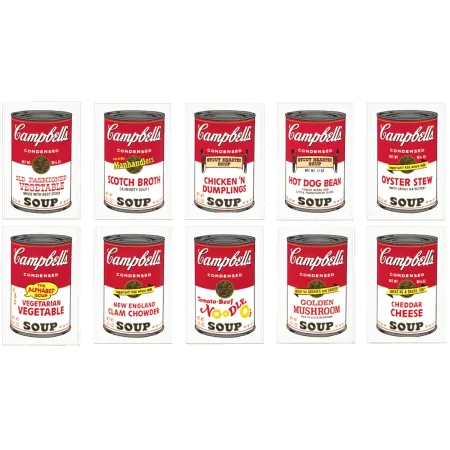 Screenprint Warhol - Campbell’s Soup II Complete Portfolio