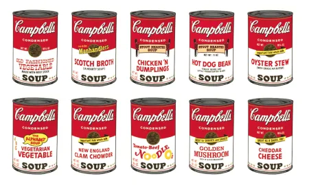 Screenprint Warhol - Campbell’s Soup II Complete Portfolio