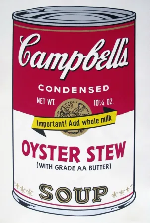 Screenprint Warhol - Campbell’s Soup II: Oyster Stew (FS II.60)