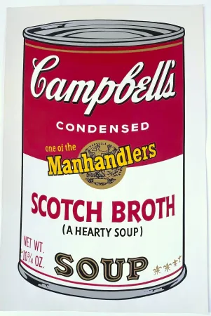 Screenprint Warhol - Campbell's Soup II: Scotch Broth