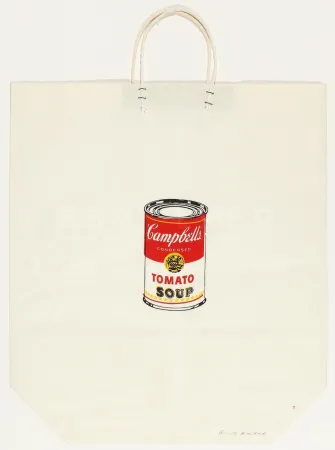 Screenprint Warhol - Campbells Soup Shopping Bag (FS II.4)