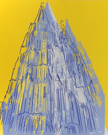 Screenprint Warhol - Cologne Cathedral FS II.363