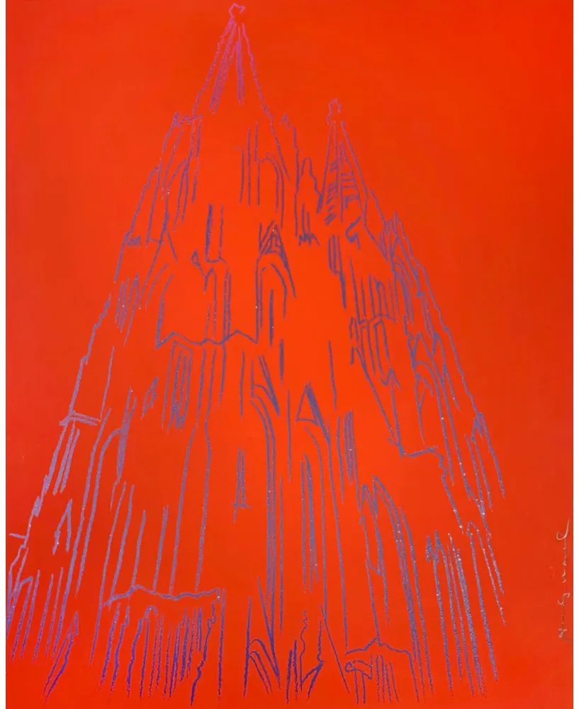 Screenprint Warhol - Cologne Cathedral IIB.362