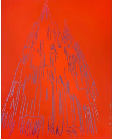 Screenprint Warhol - Cologne Cathedral IIB.362