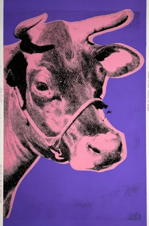 Screenprint Warhol - Cow (FS II.12A)