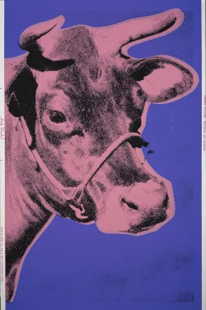 Screenprint Warhol - Cow (FS II.12A) (Signed)