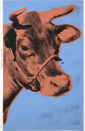 Screenprint Warhol - Cow II.11A