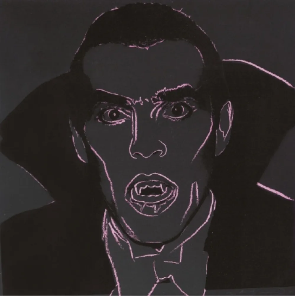 Screenprint Warhol - Dracula