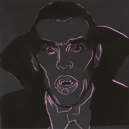 Screenprint Warhol - Dracula
