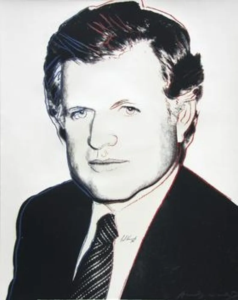 Screenprint Warhol - Edward Kennedy  