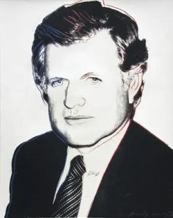 Screenprint Warhol - Edward Kennedy  