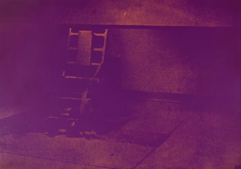 Screenprint Warhol - ELECTRIC CHAIR FS II.76