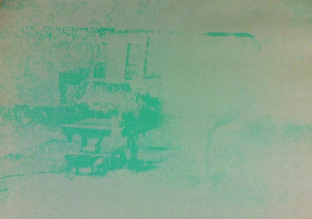 Screenprint Warhol - Electric Chair (FS II.80)